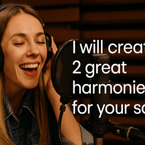 I will create 2 great harmonies for your song